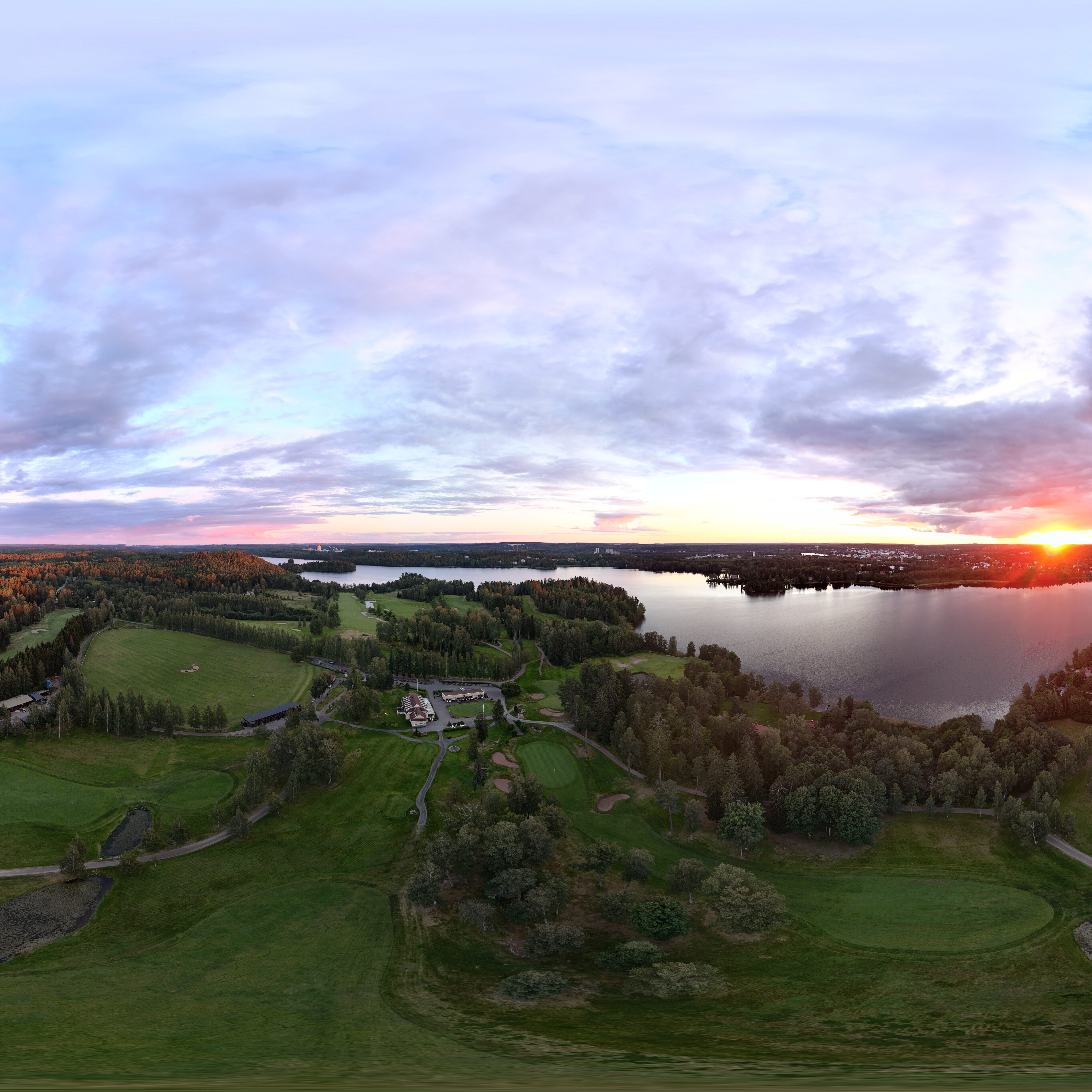 Ilmakuva Tawast Golf elokuu 2025